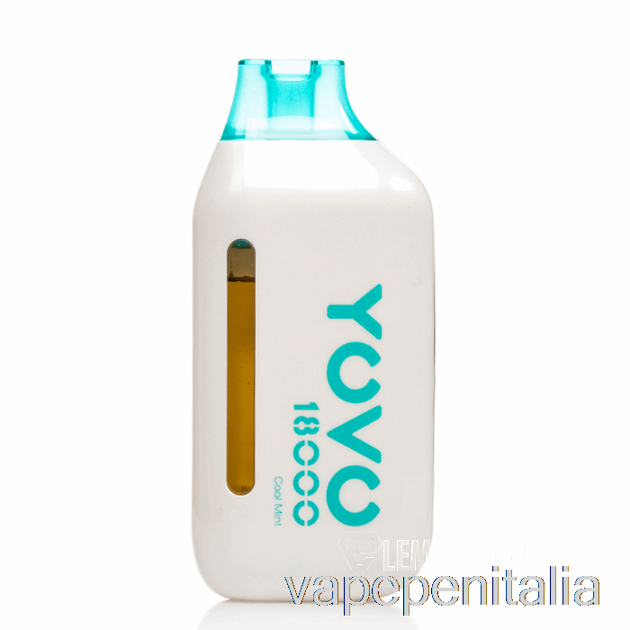 Penna Vape Yovo Ultra 18000 Usa E Getta Cool Mint